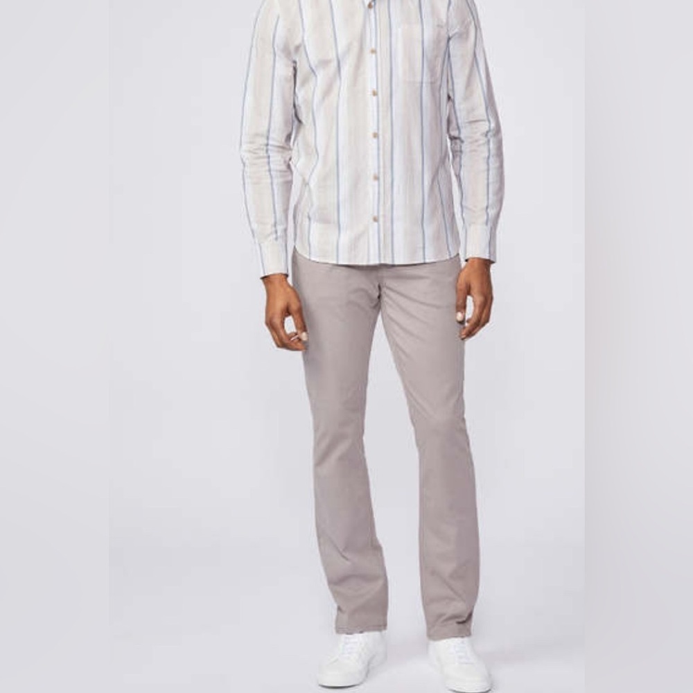 PAIGE Men's Slim Jeans in Light Gray
